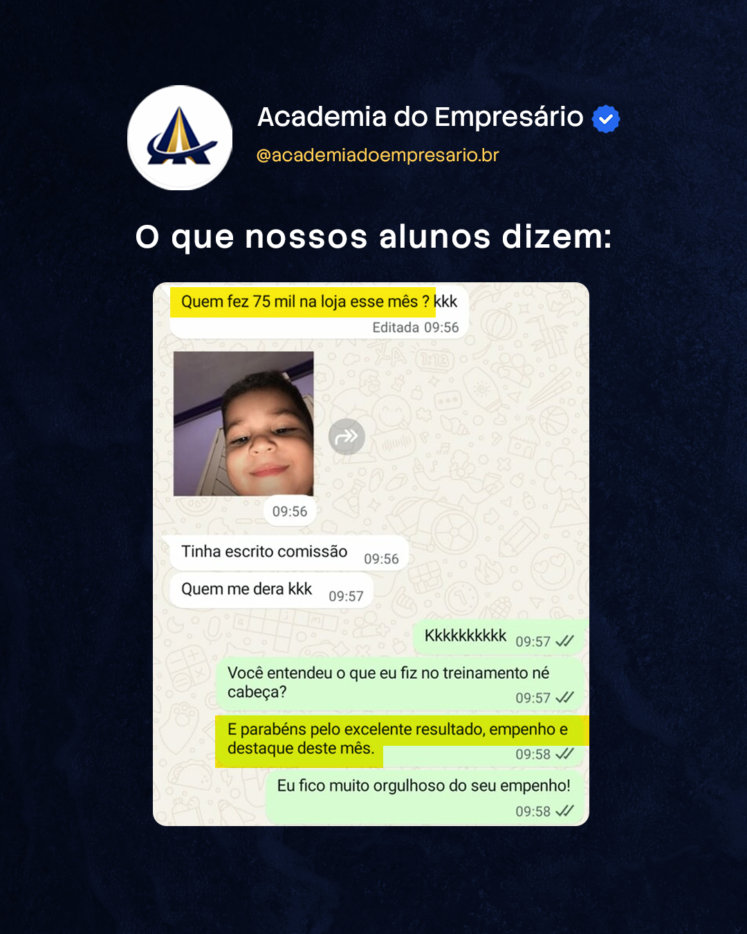 Depoimento Resultado 75k